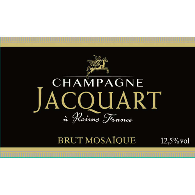 Jacquart Brut Mosaique (3 Liter Bottle) Front Label
