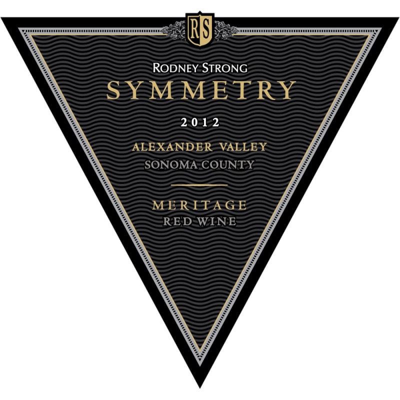 Rodney Strong Symmetry Meritage (1.5 Liter Magnum) 2012 Front Label