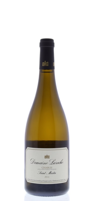 Domaine Laroche Chablis Saint Martin 2014 Front Bottle Shot