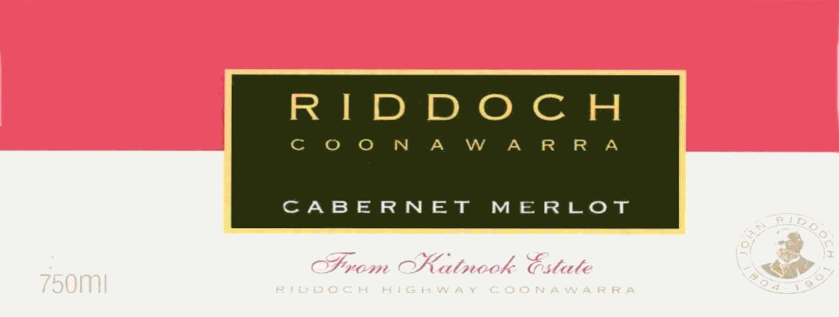 Riddoch Cabernet Merlot 2004 Front Label