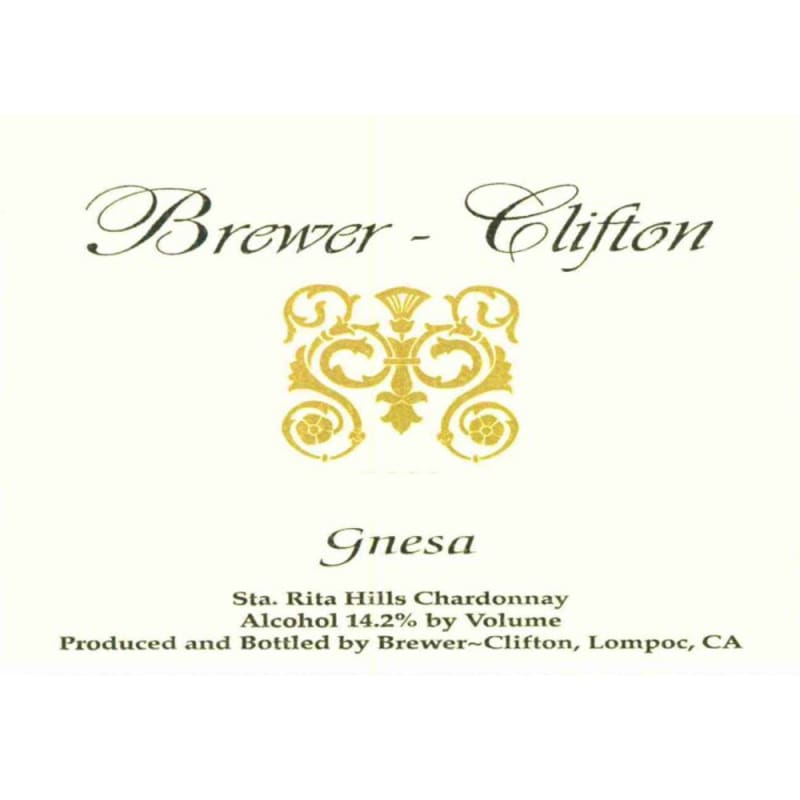 Brewer-Clifton Gnesa Chardonnay 2011 Front Label