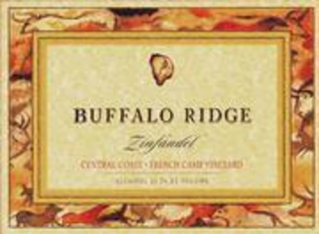 Buffalo Ridge Zinfandel 1998 Front Label
