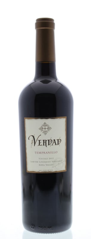 Verdad Sawyer Lindquist Vineyard Tempranillo 2012 Front Bottle Shot
