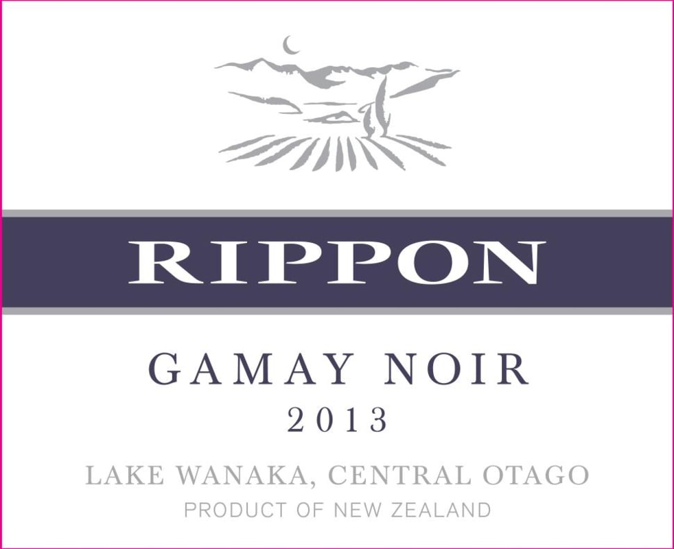 Rippon Vineyard Gamay Noir 2013 Front Label