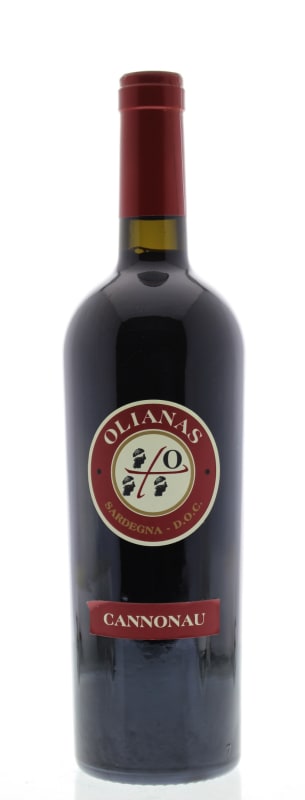 Olianas Cannonau 2013 Front Bottle Shot