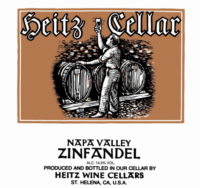 Heitz Cellar Zinfandel 2005 Front Label