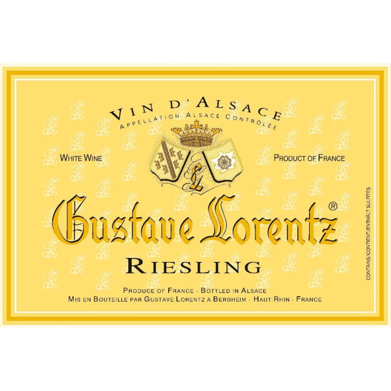 Gustave Lorentz Riesling Reserve 2014 Front Label