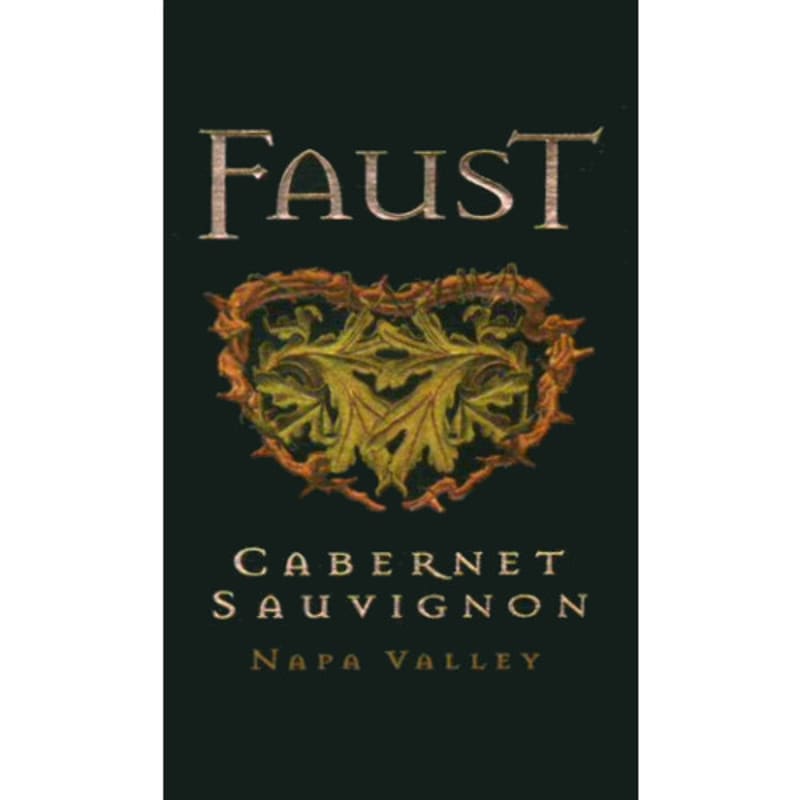 Faust Cabernet Sauvignon (375ML half-bottle) 2013 Front Label