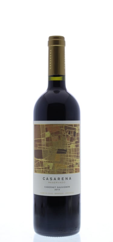 Casarena Reservado Cabernet Sauvignon 2013 Front Bottle Shot