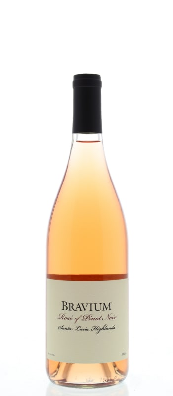 Bravium Santa Lucia Highlands Rose of Pinot Noir 2015 Front Bottle Shot