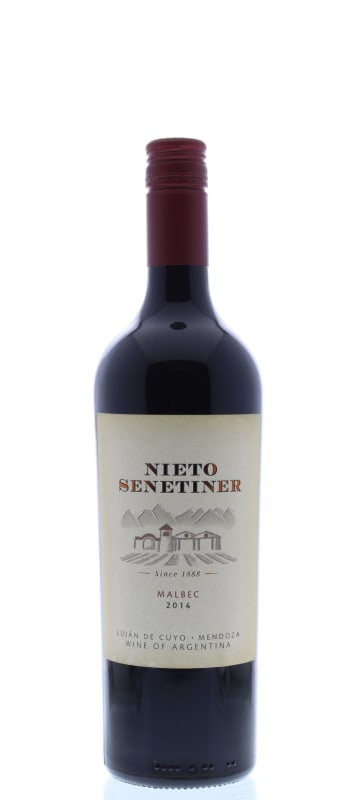Nieto Senetiner Malbec 2014 Front Bottle Shot