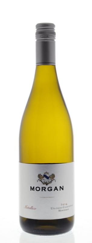 Morgan Metallico Unoaked Chardonnay 2014 Front Bottle Shot