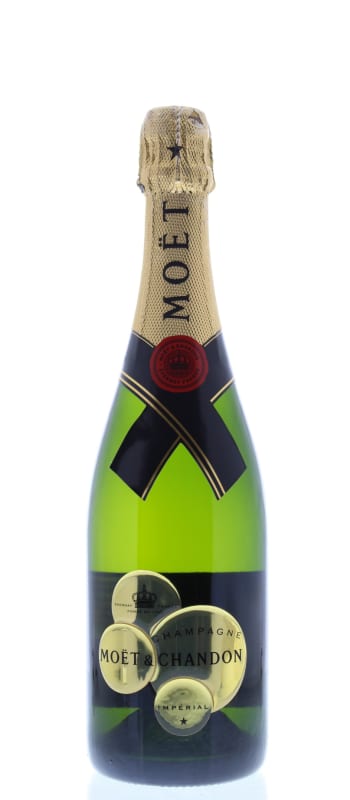 Moet & Chandon Festive Label Imperial Brut Front Bottle Shot