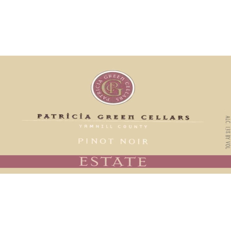 Patricia Green Estate Pinot Noir 2014 Front Label