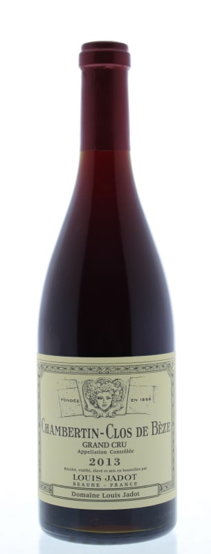Louis Jadot Chambertin Clos de Beze Grand Cru 2013 Front Bottle Shot