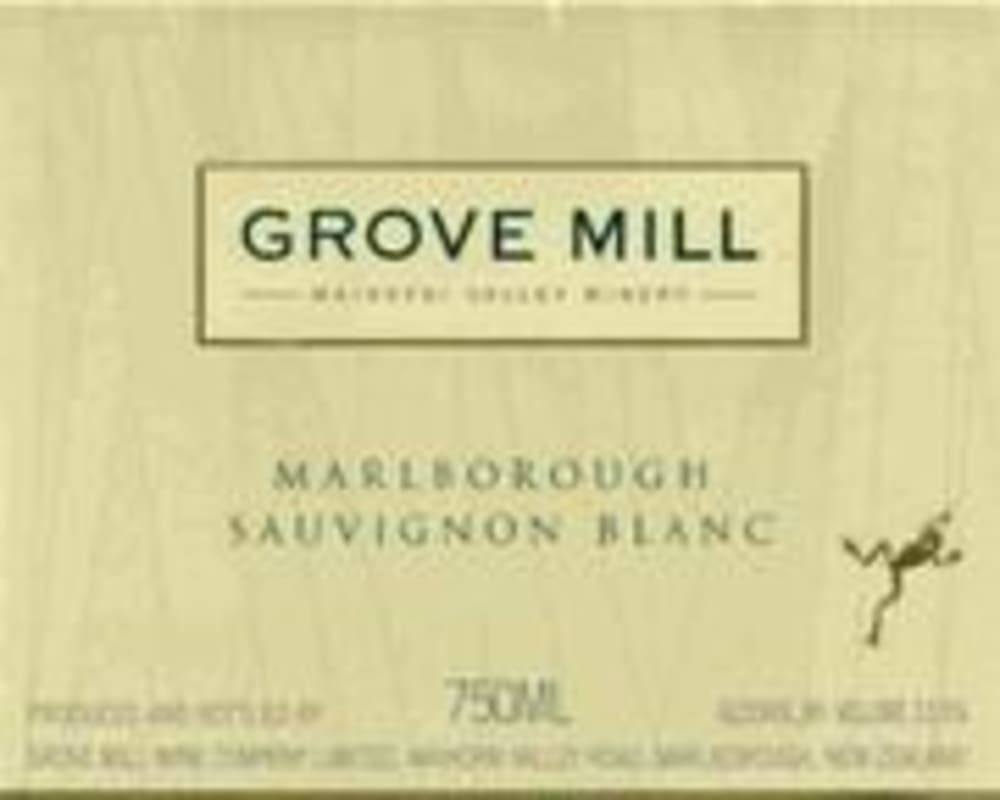 Grove Mill Sauvignon Blanc 1997 Front Label