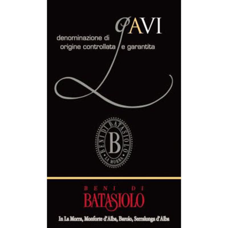 Beni di Batasiolo Gavi 2014 Front Label