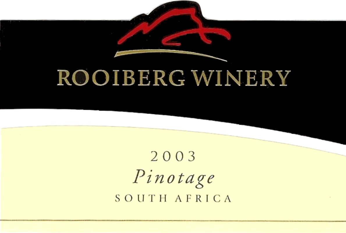 Robertson Pinotage 2007 Front Label