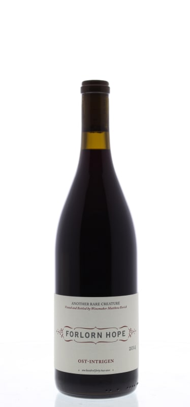 Forlorn Hope Ost-Intrigen St. Laurent 2014 Front Bottle Shot