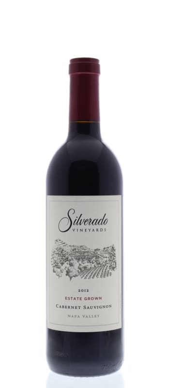 Silverado Estate Cabernet Sauvignon 2012 Front Bottle Shot