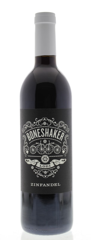 Boneshaker Lodi Zinfandel 2014 Front Bottle Shot