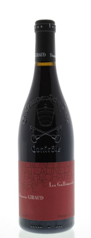 Domaine Giraud Chateauneuf-du-Pape Les Galimardes 2011 Front Bottle Shot