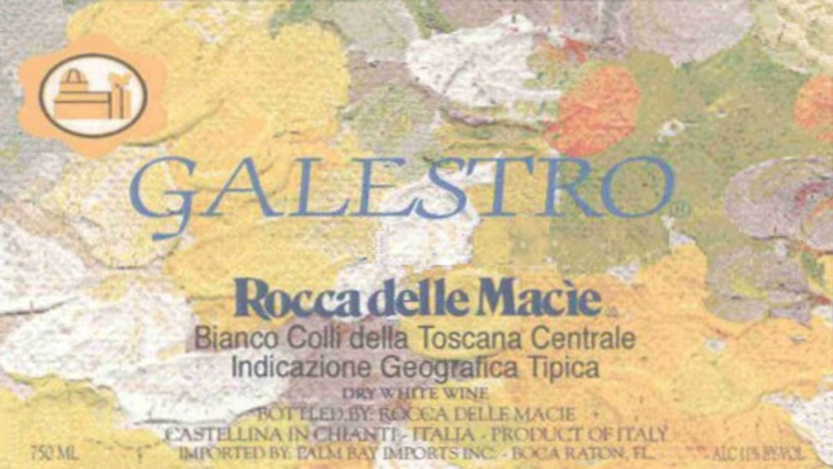 Rocca delle Macie Galestro Toscana Centrale Bianco 2014 Front Label