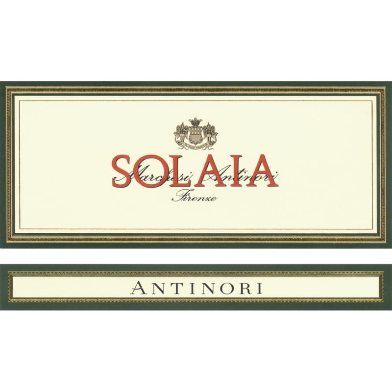 Marchesi Antinori Solaia (3 Liter Bottle) 2011 Front Label
