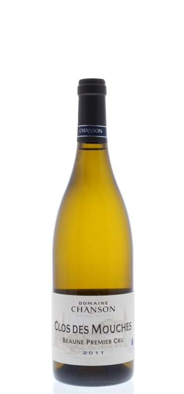 Chanson Pere & Fils Beaune Clos des Mouches Blanc Premier Cru 2011 Front Bottle Shot