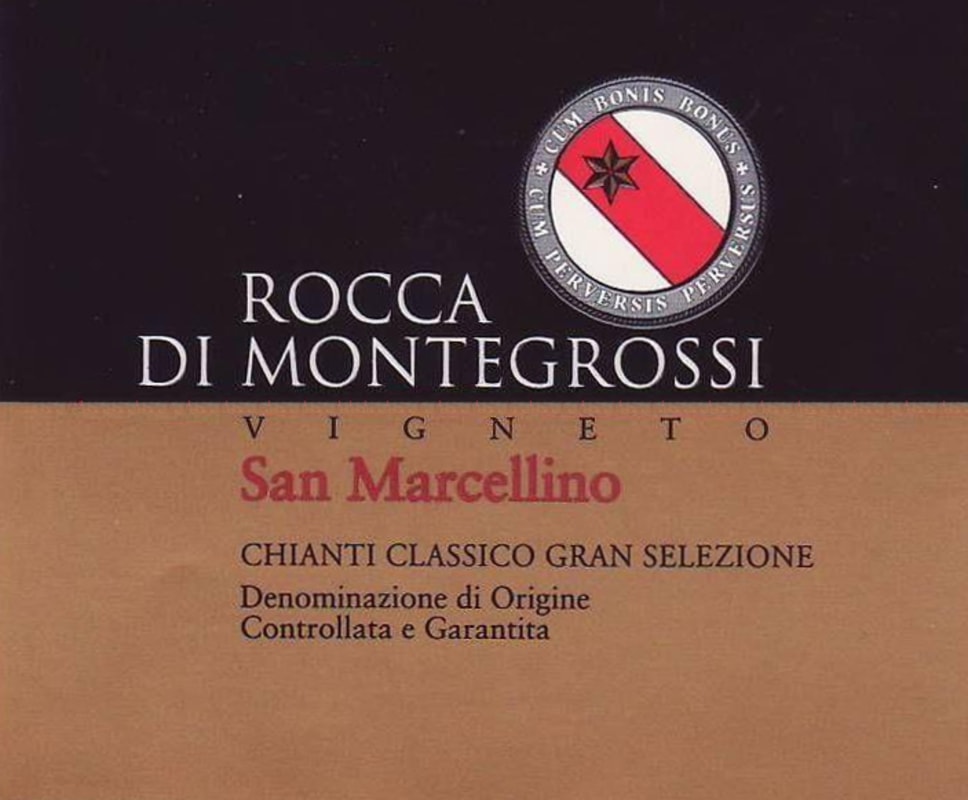 Rocca di Montegrossi Chianti Classico Vigneto San Marcellino Gran Selezione 2010 Front Label