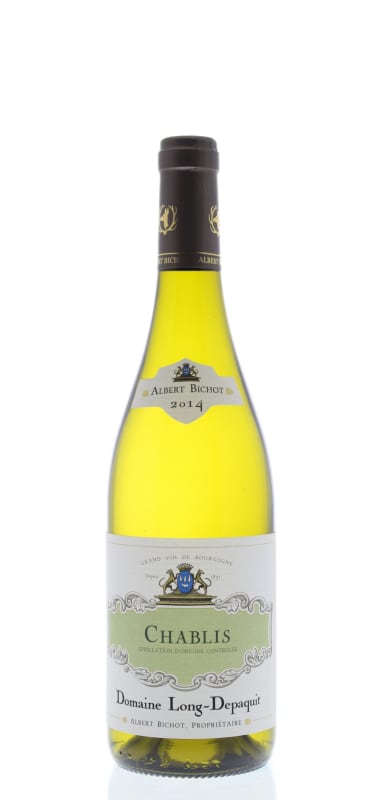 Albert Bichot Chablis Domaine Long Depaquit 2014 Front Bottle Shot