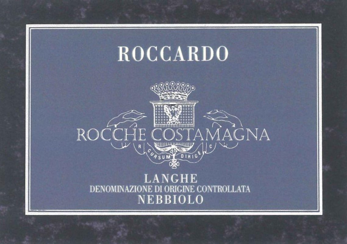 Rocche Costamagna Roccardo Langhe Nebbiolo 2014 Front Label