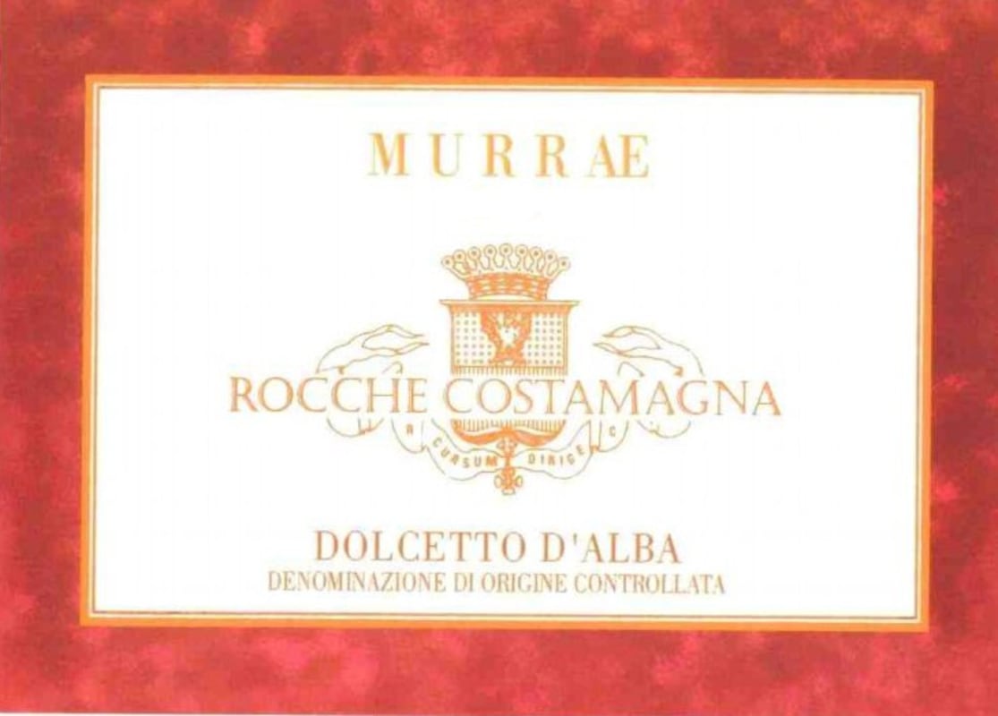 Rocche Costamagna Murrae Dolcetto d'Alba 2014 Front Label