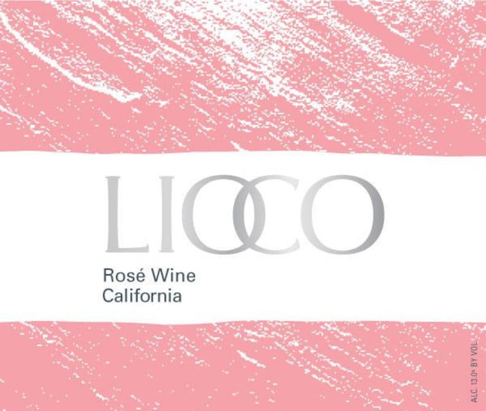 Lioco Rose 2014 Front Label