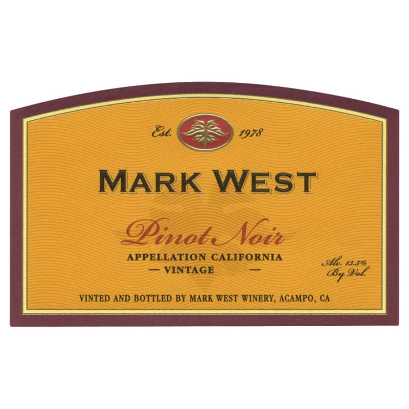 Mark West California Pinot Noir 2014 Front Label