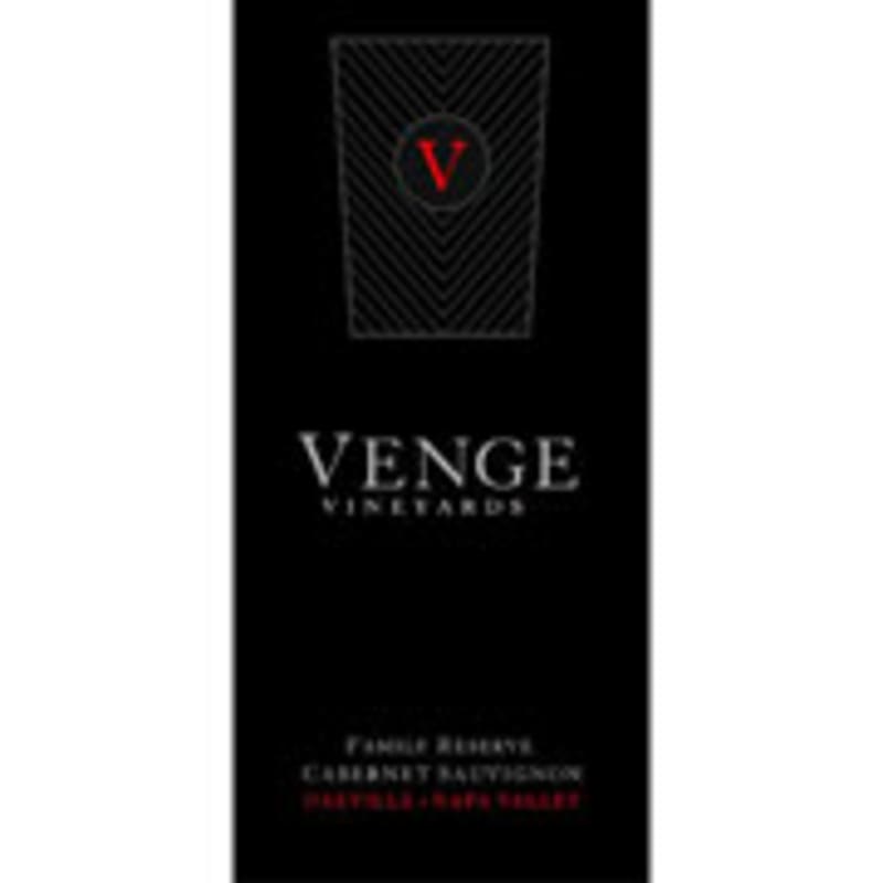Venge Vineyards Family Reserve Cabernet Sauvignon 2012 Front Label