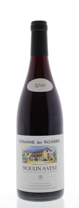 Duboeuf Moulin-a-Vent Domaine des Rosiers 2014 Front Bottle Shot