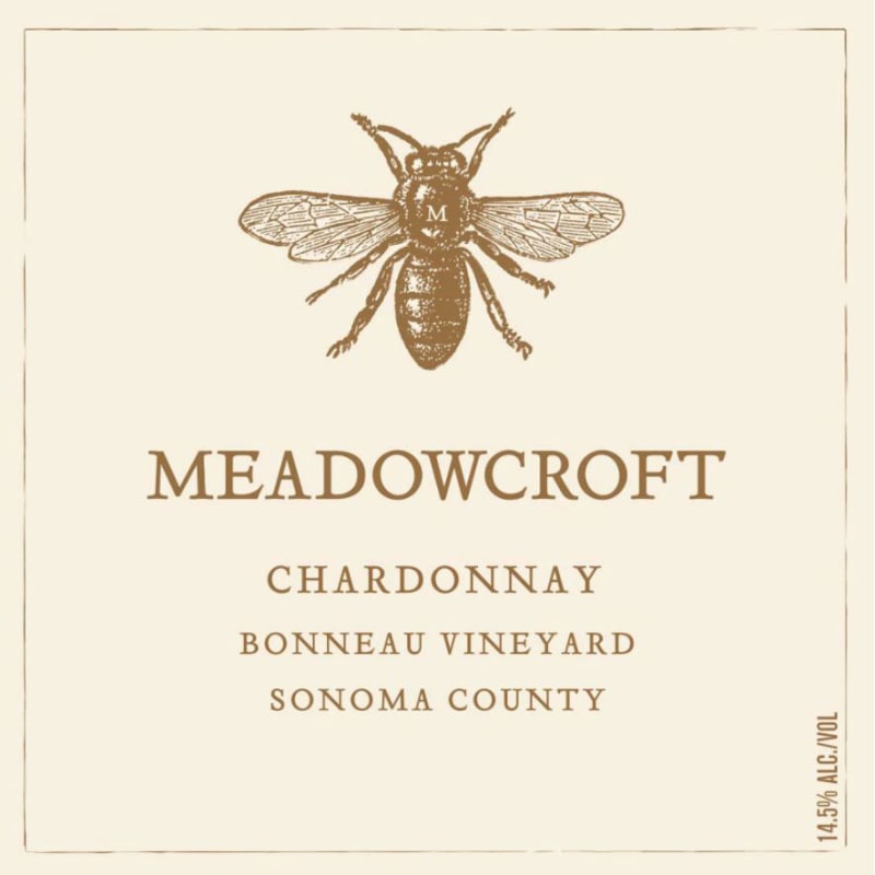 Meadowcroft Bonneau Vineyard Chardonnay 2014 Front Label