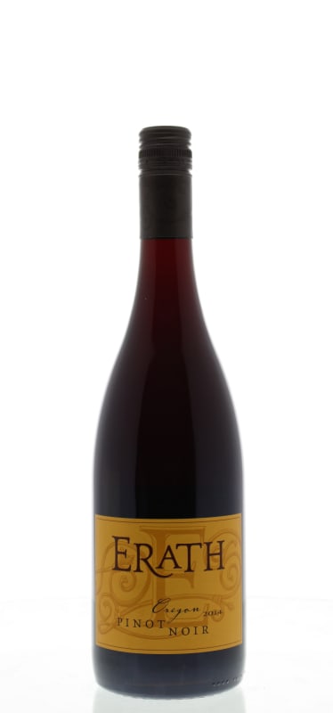 Erath Pinot Noir 2014 Front Bottle Shot
