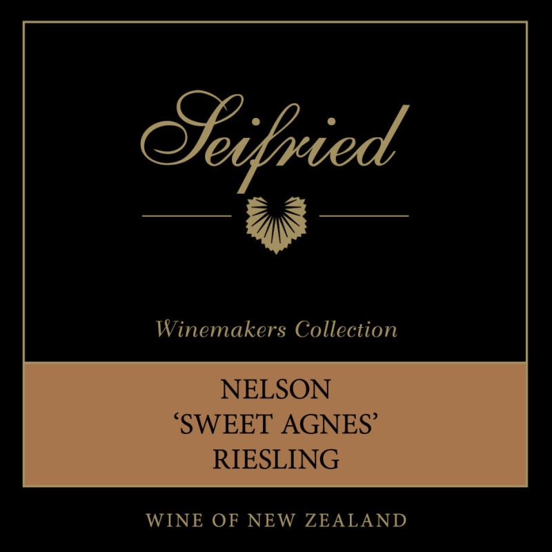 Seifried Sweet Agnes Riesling (375ML half-bottle) 2014 Front Label