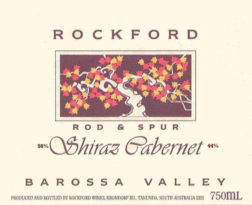 Rockford Rod & Spur Cabernet Sauvignon Shiraz 2013 Front Label