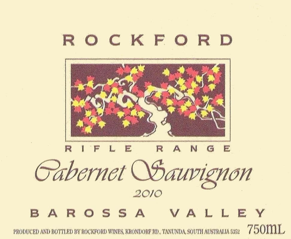Rockford Rifle Range Cabernet Sauvignon 2010 Front Label