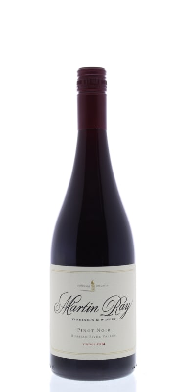 Martin Ray Russian River Pinot Noir 2014 Front Bottle Shot