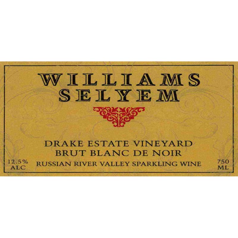 Williams Selyem Drake Estate Brut Blanc de Noirs 2010 Front Label