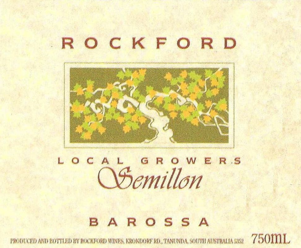 Rockford Local Growers Semillon 2009 Front Label