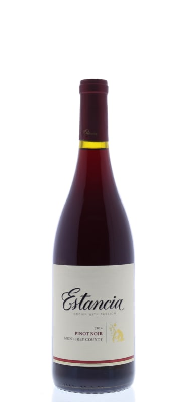Estancia Pinot Noir 2014 Front Bottle Shot