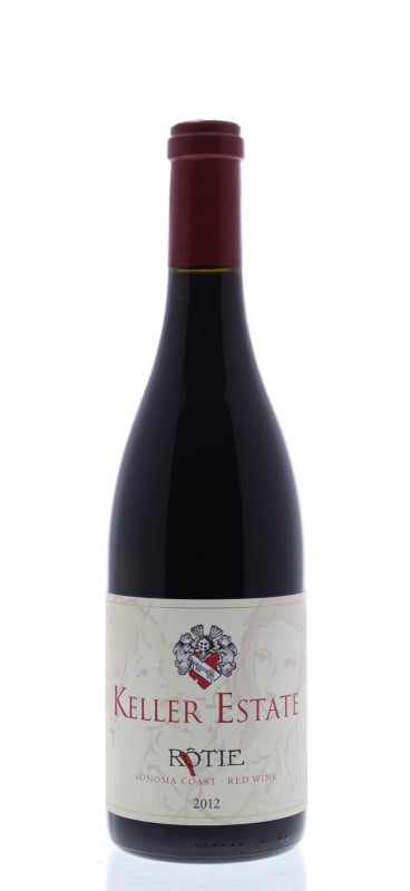 Keller Estate Rotie 2012 Front Bottle Shot