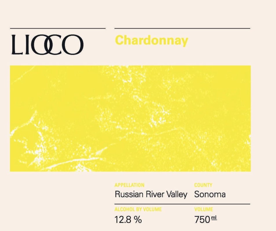 Lioco Russian River Valley Chardonnay 2013 Front Label