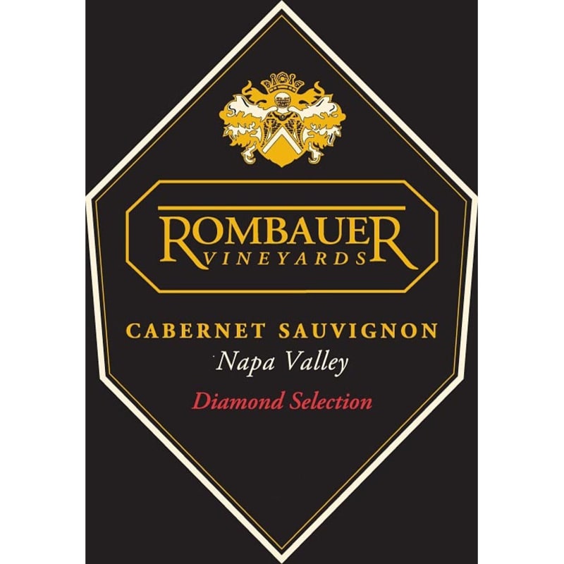 Rombauer Diamond Selection Cabernet Sauvignon 2012 Front Label