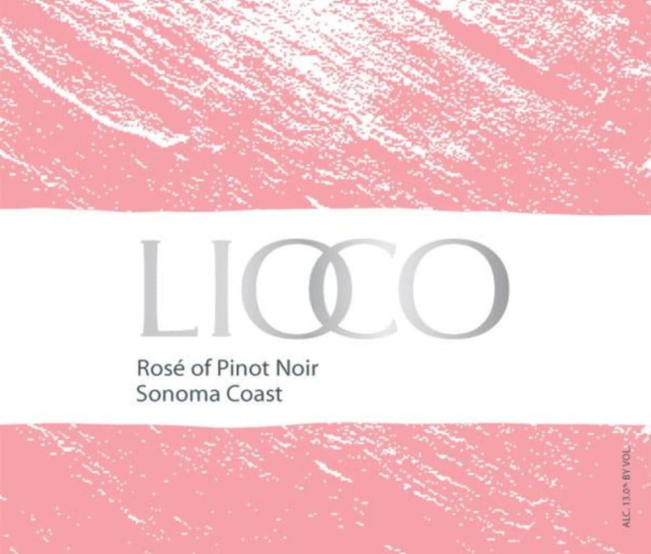 Lioco Rose of Pinot Noir 2015 Front Label